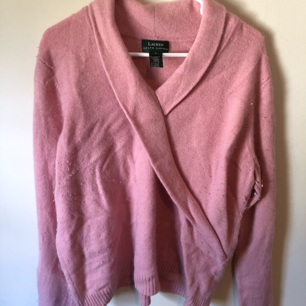Beautiful pink sweater lambswool